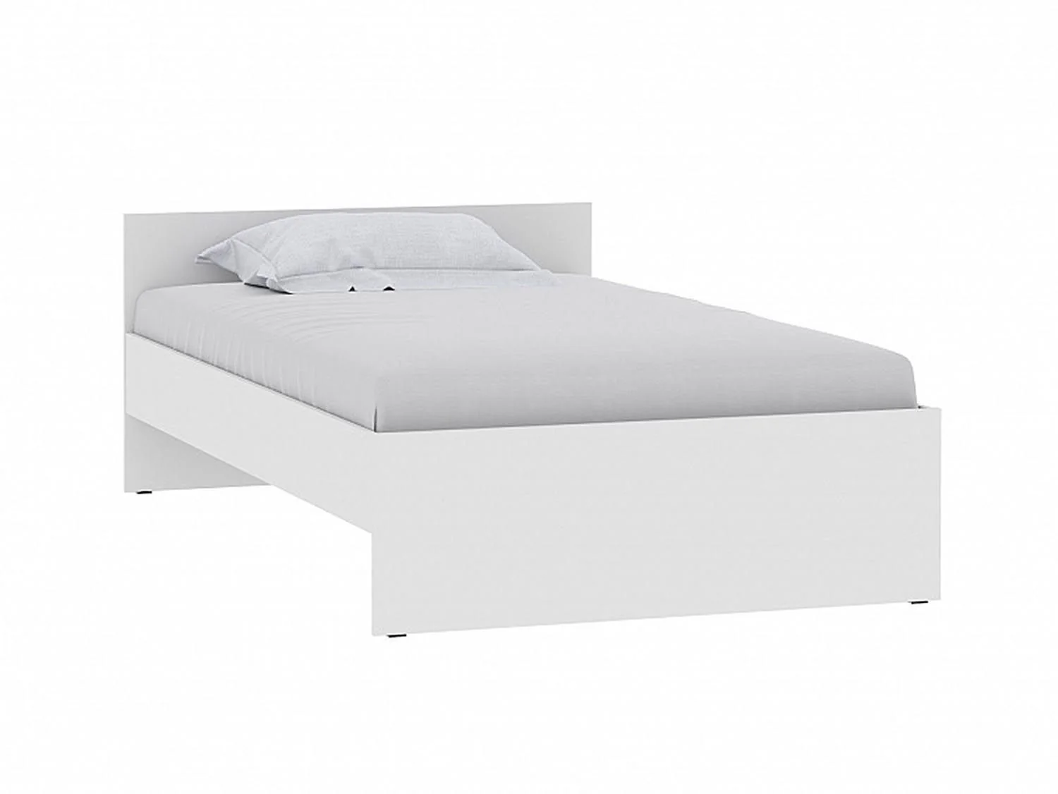 НМ 011.53-02 кровать Симпл Белый