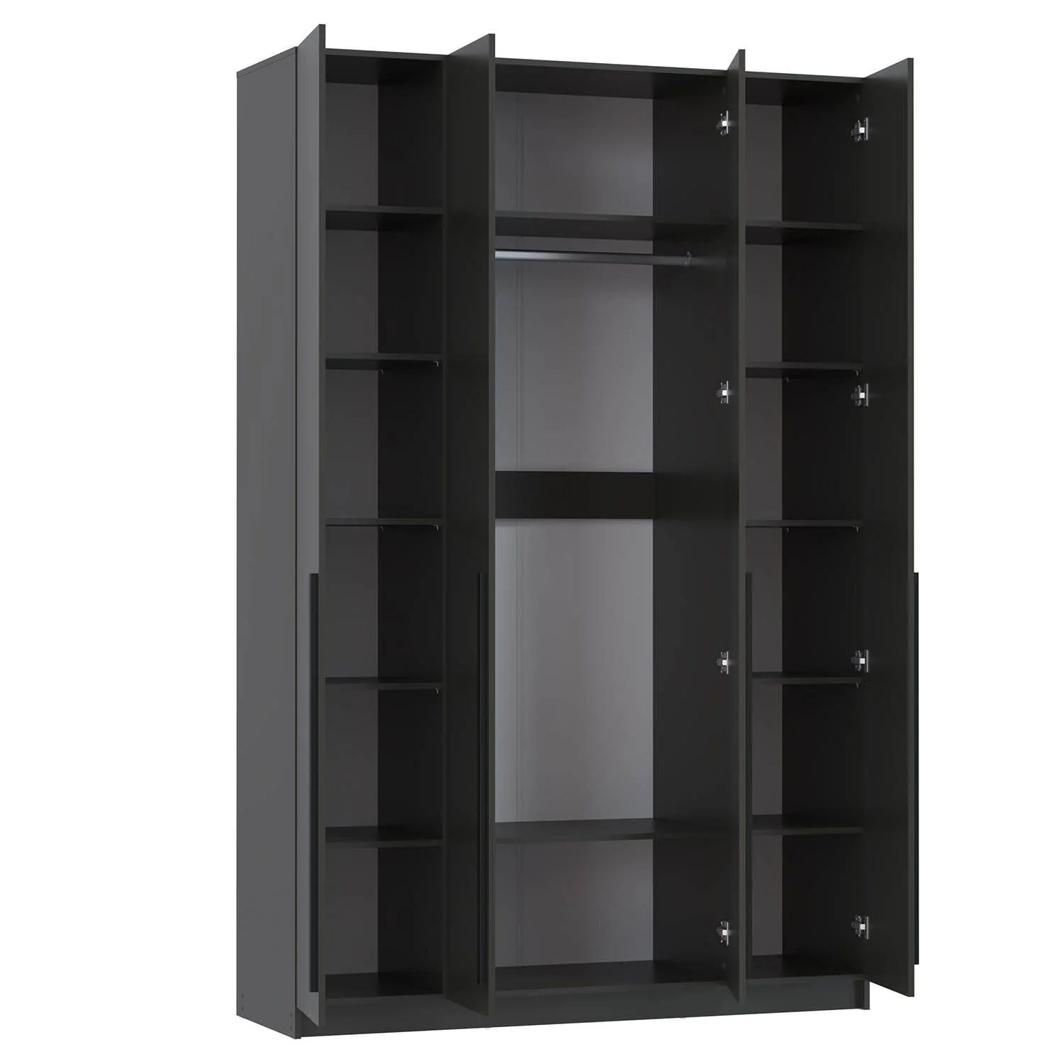 Брандо шкаф для одежды 67.09 ЛДСП Диамант серый