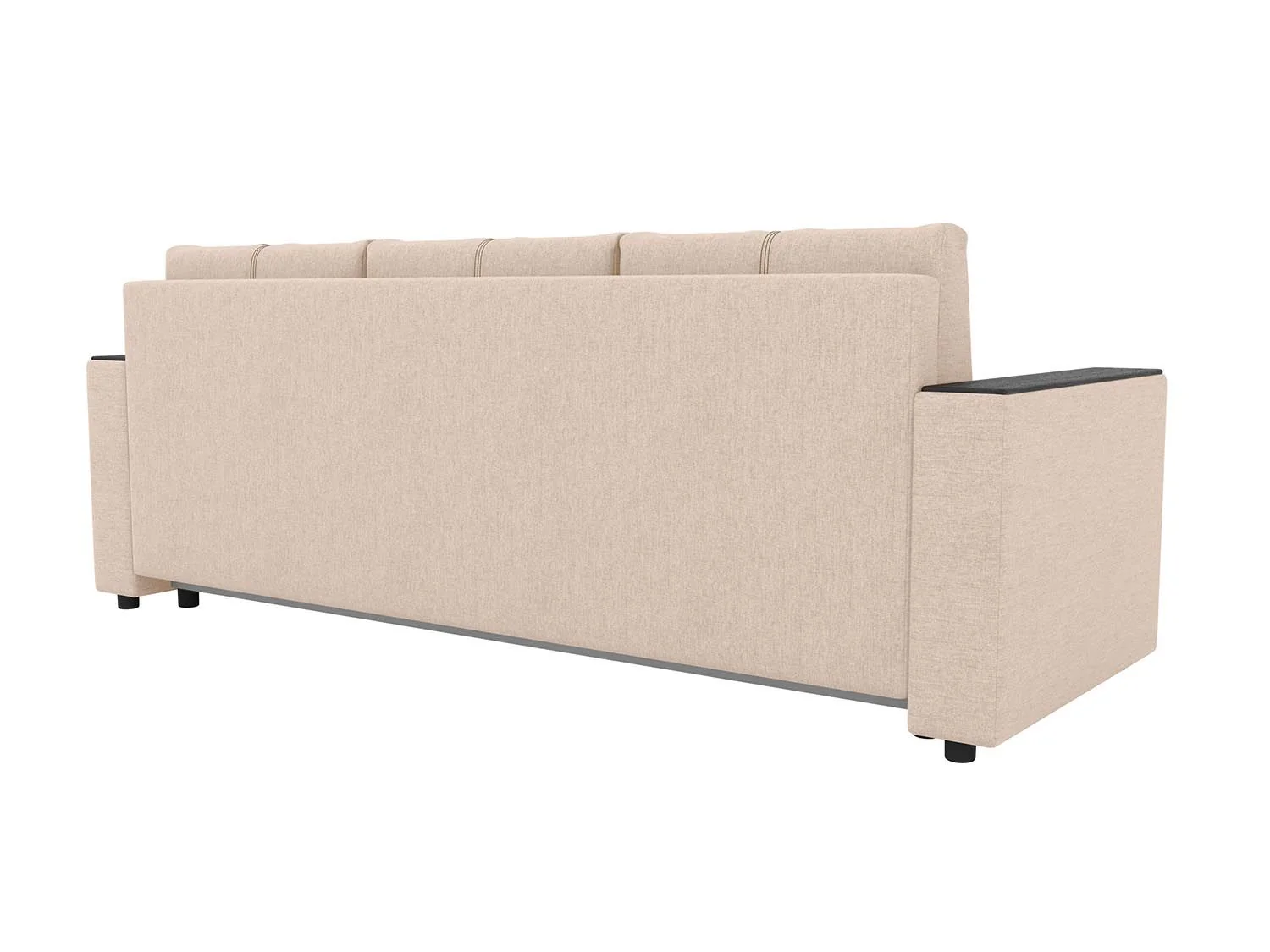 Смарт диван-кровать 3-х мест / жаккард крона крем