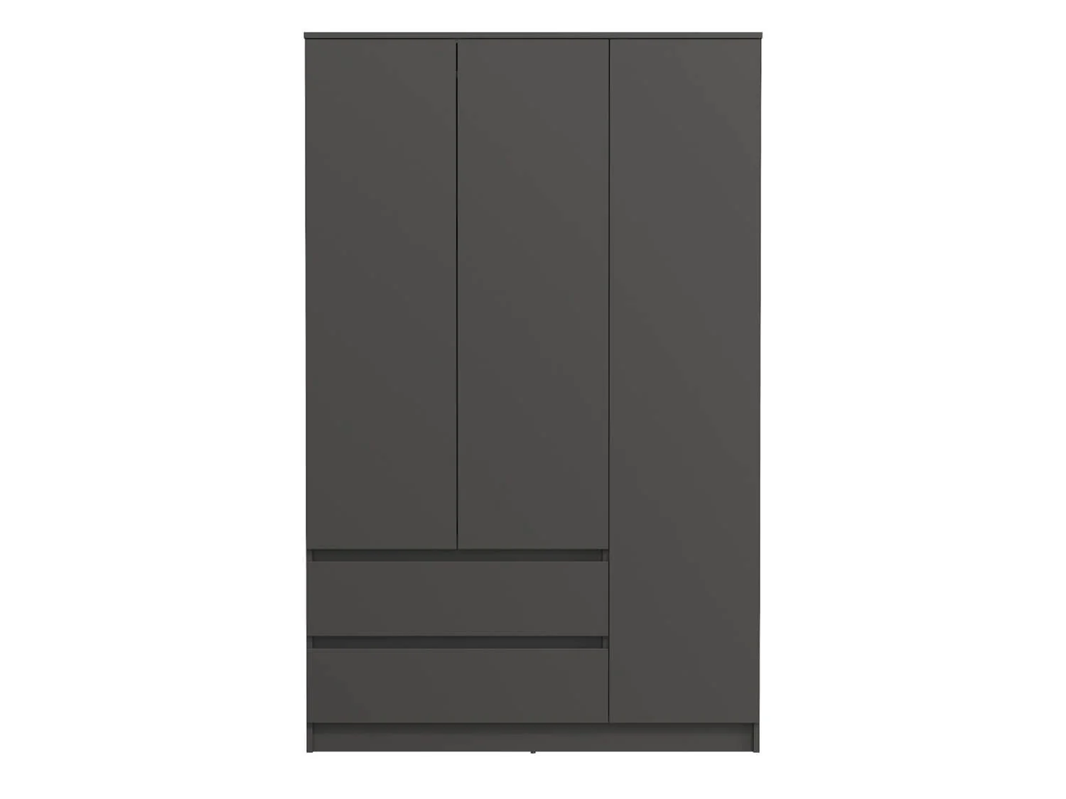 82.02 шкаф для одежды Берген Диамант серый