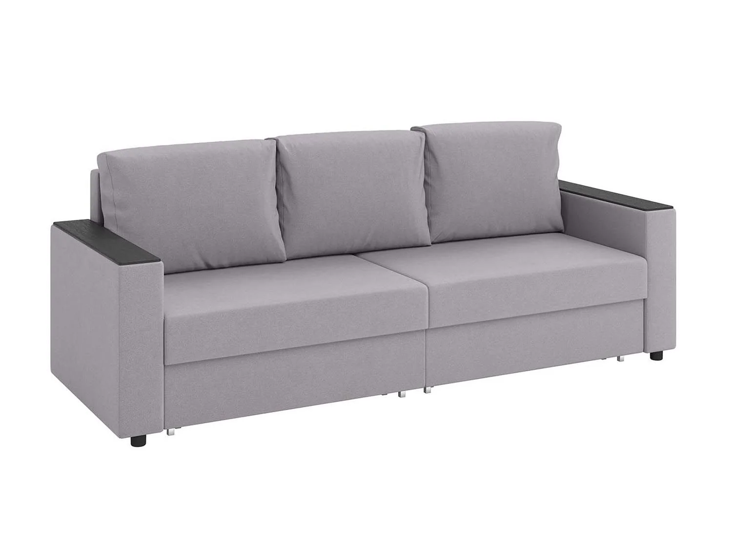 Гермес диван-кровать 3-х мест / велюр конго экрю