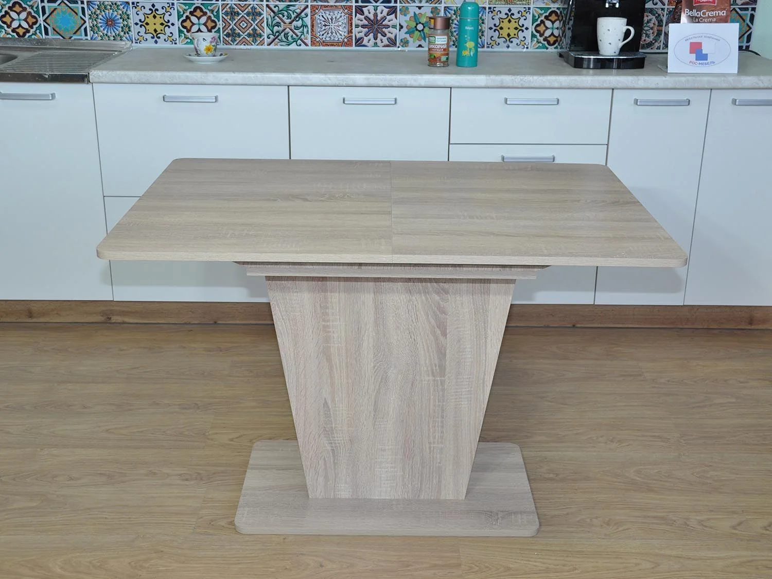 Стол обеденный Эстетика Бетон Дуб Сонома