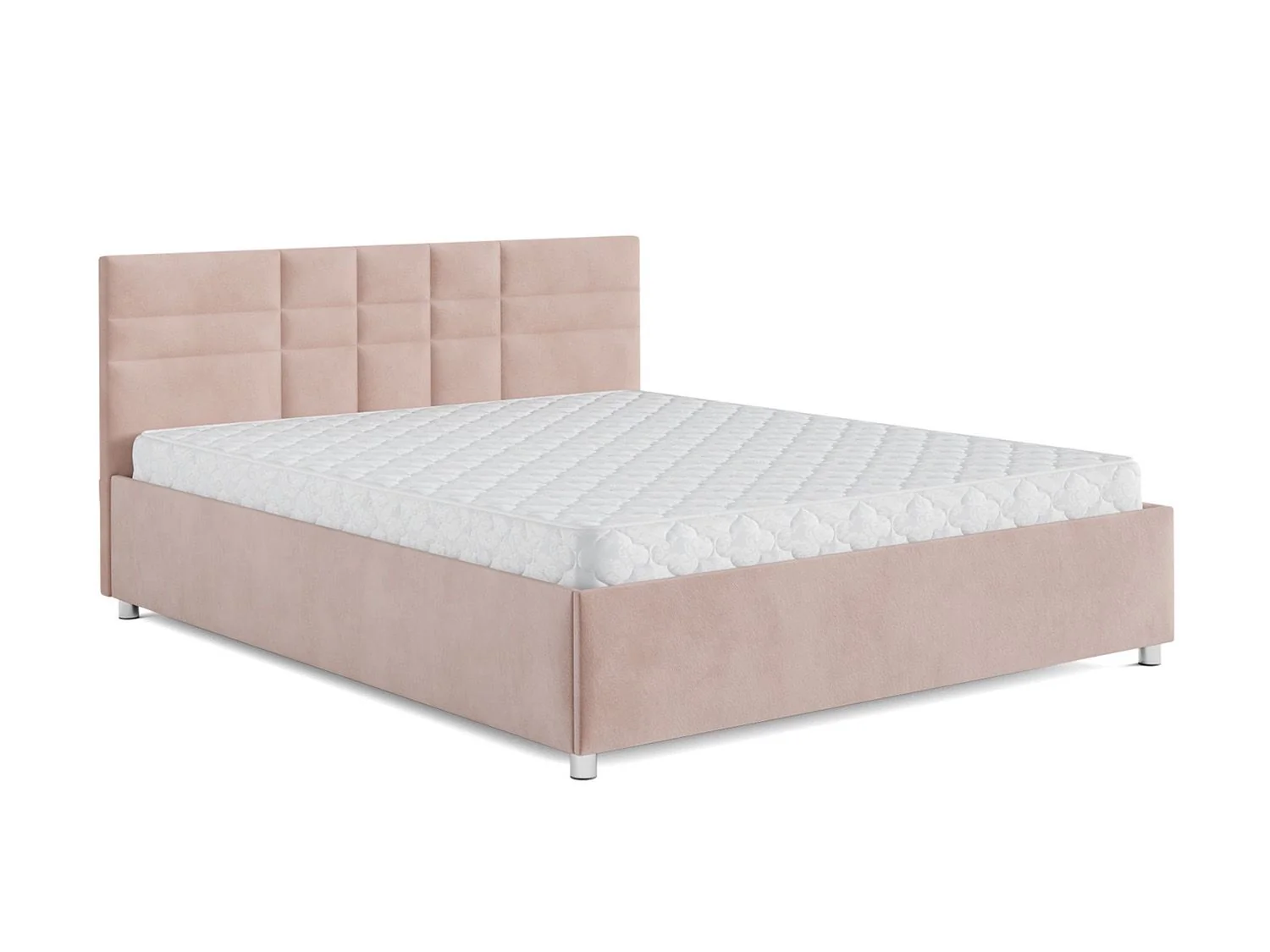 Кровать Нью-Йорк кордрой бежевый 140