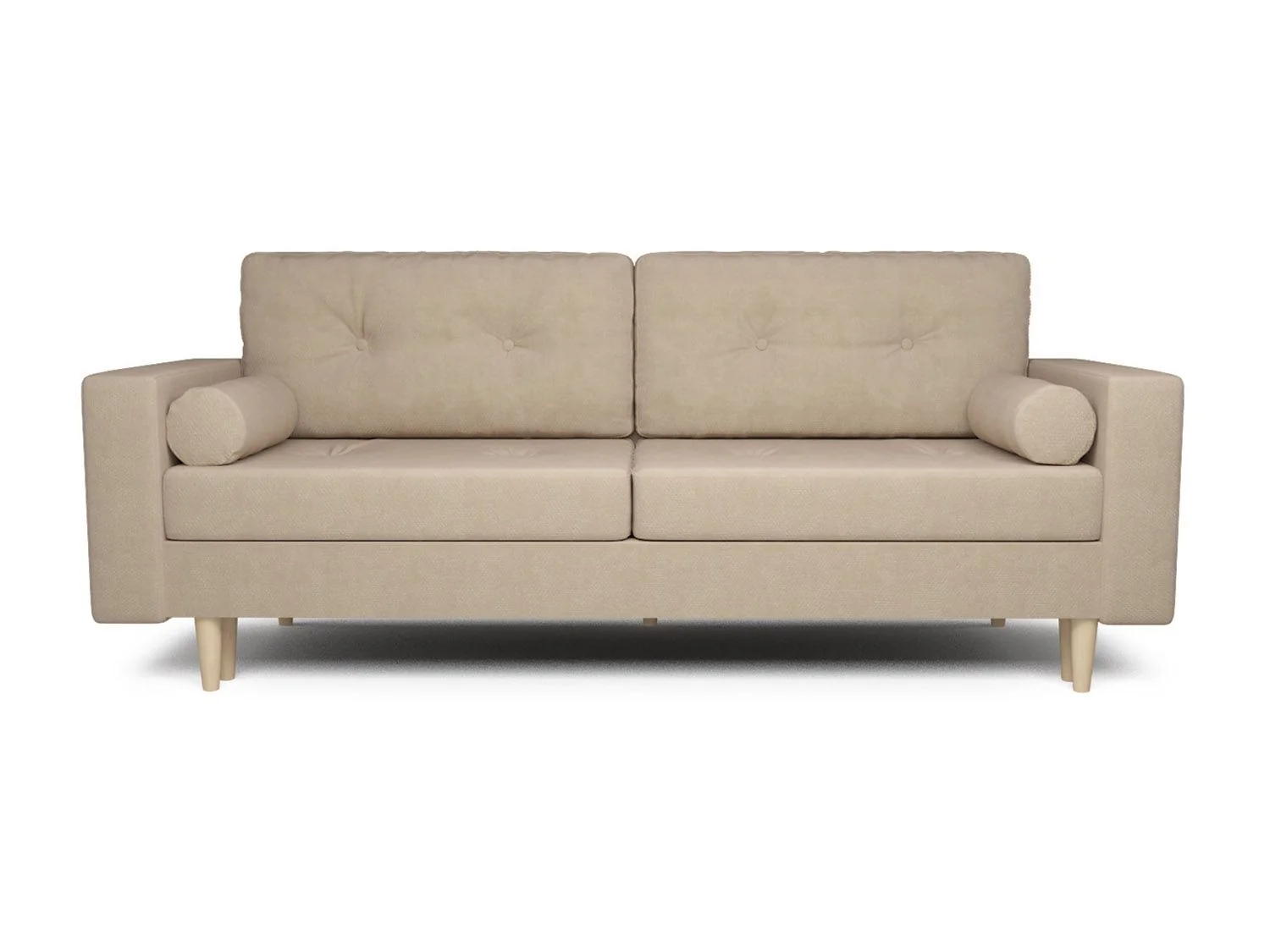 Диван Белфаст рогожка бежевая