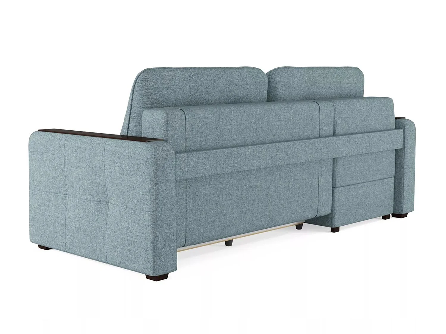 Диван угловой Smart 3 1Пф-2Т Рогожка Sherlock 975