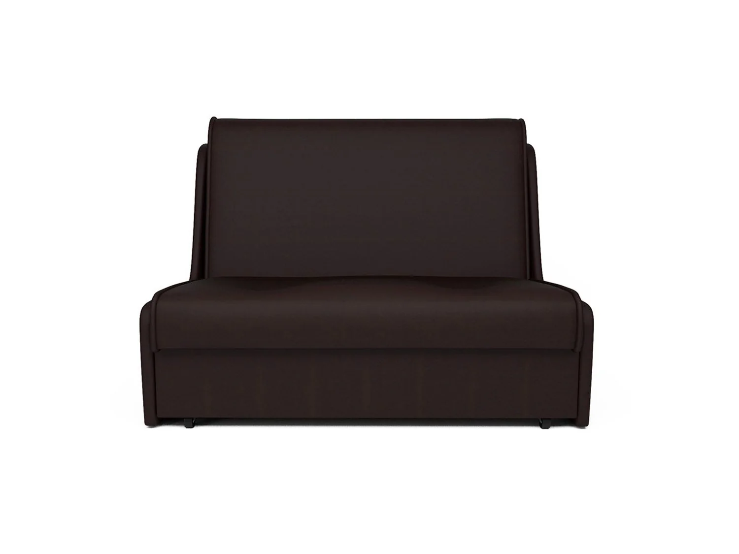 Диван Аккордеон №2 экокожа шоколад 140