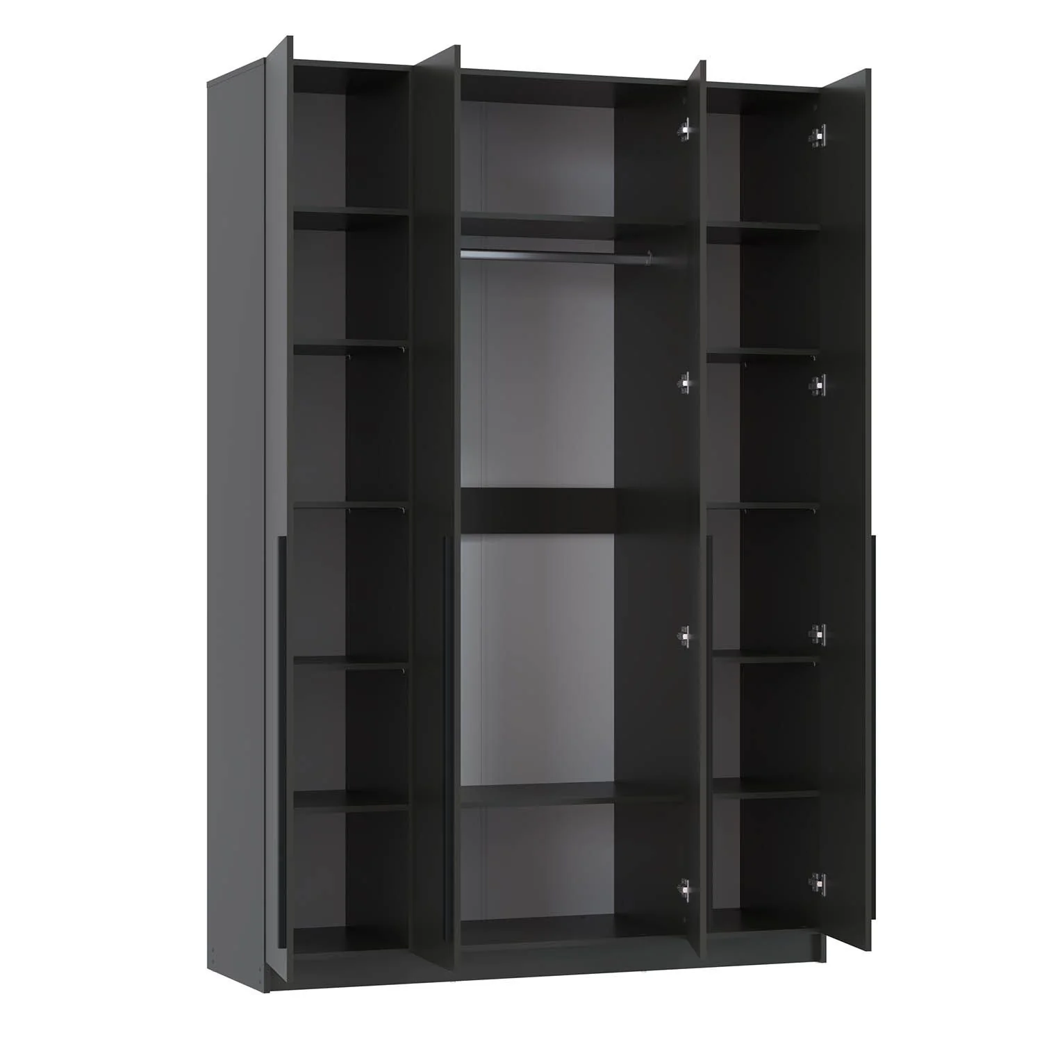 Брандо шкаф для одежды 67.13 ЛДСП Диамант серый