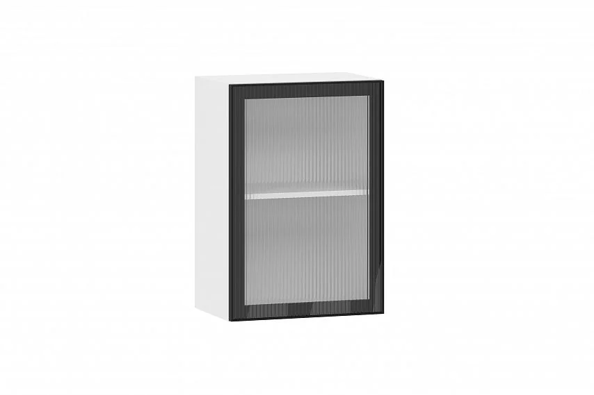 Moru шкаф навесной 100.80.500 / Белый/Черный