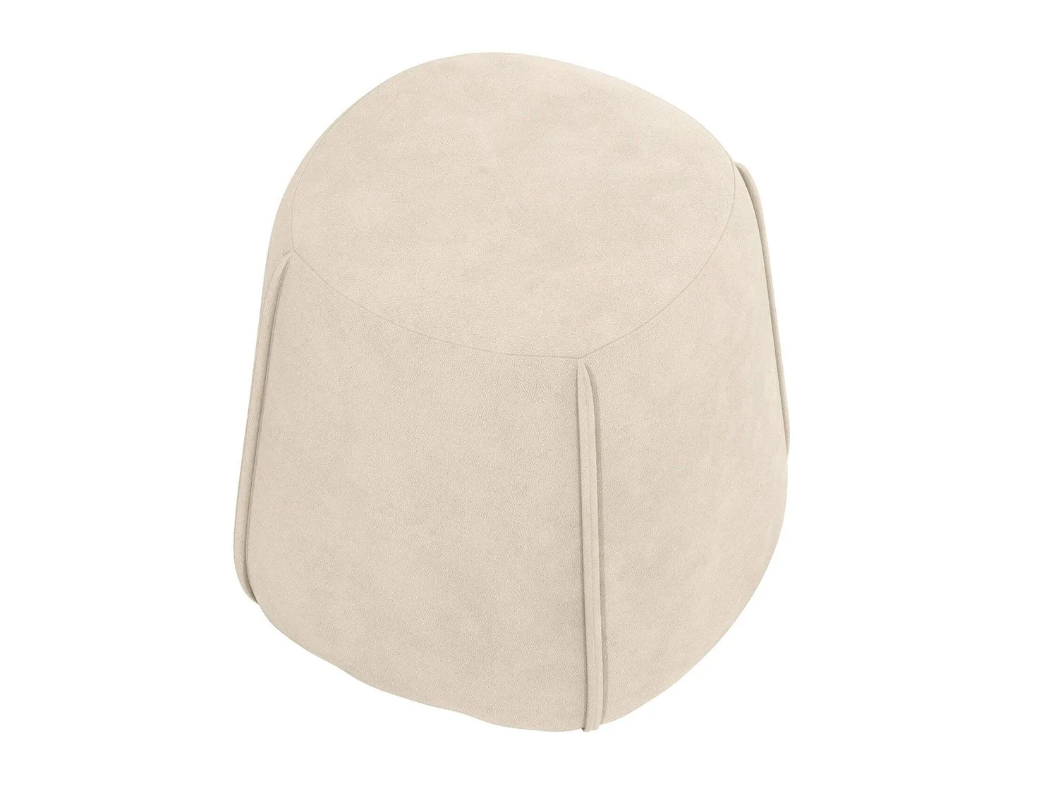 Пуф Шелдон / букле Лайк кремовый 100