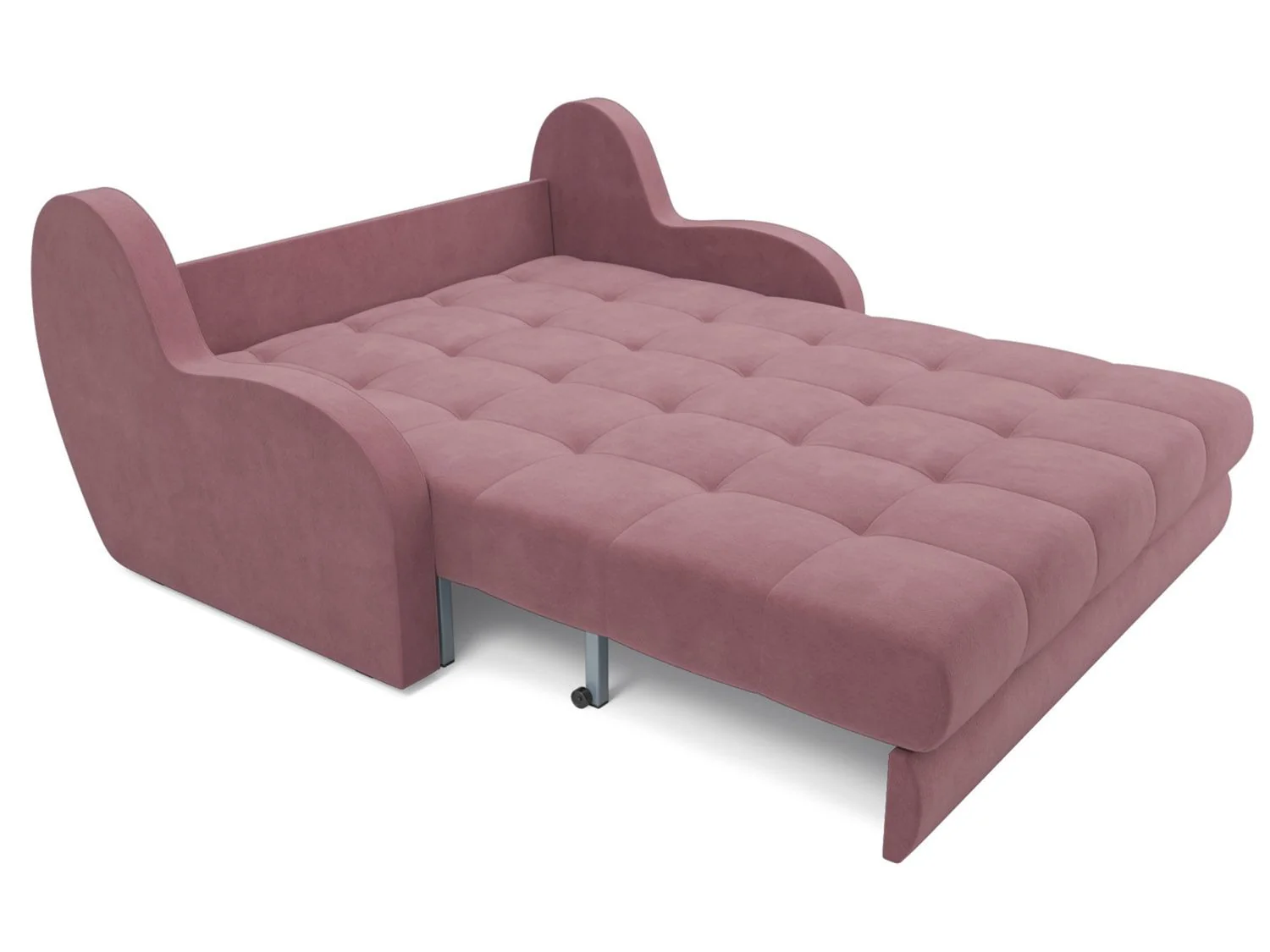 Диван Аккордеон Барон велюр пудра НВ-178 18