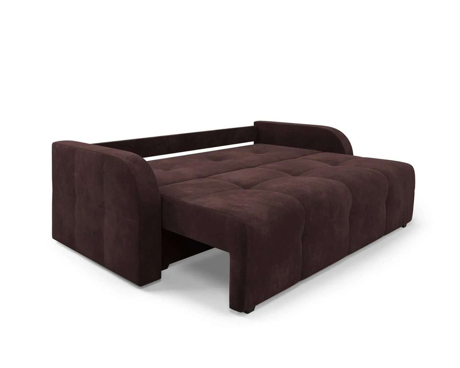 Диван Марсель №3 велюр шоколадный / HB-178/16
