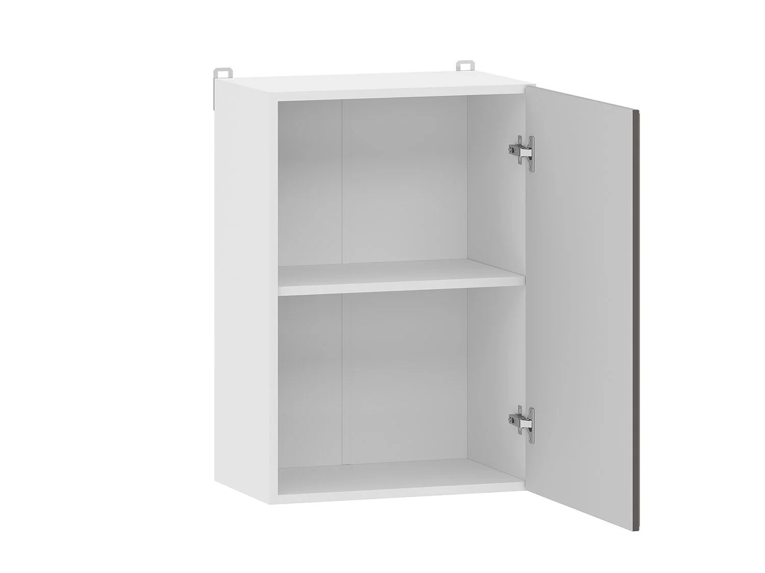 Вокс 100.30 шкаф навесной (500) Белый / Графит