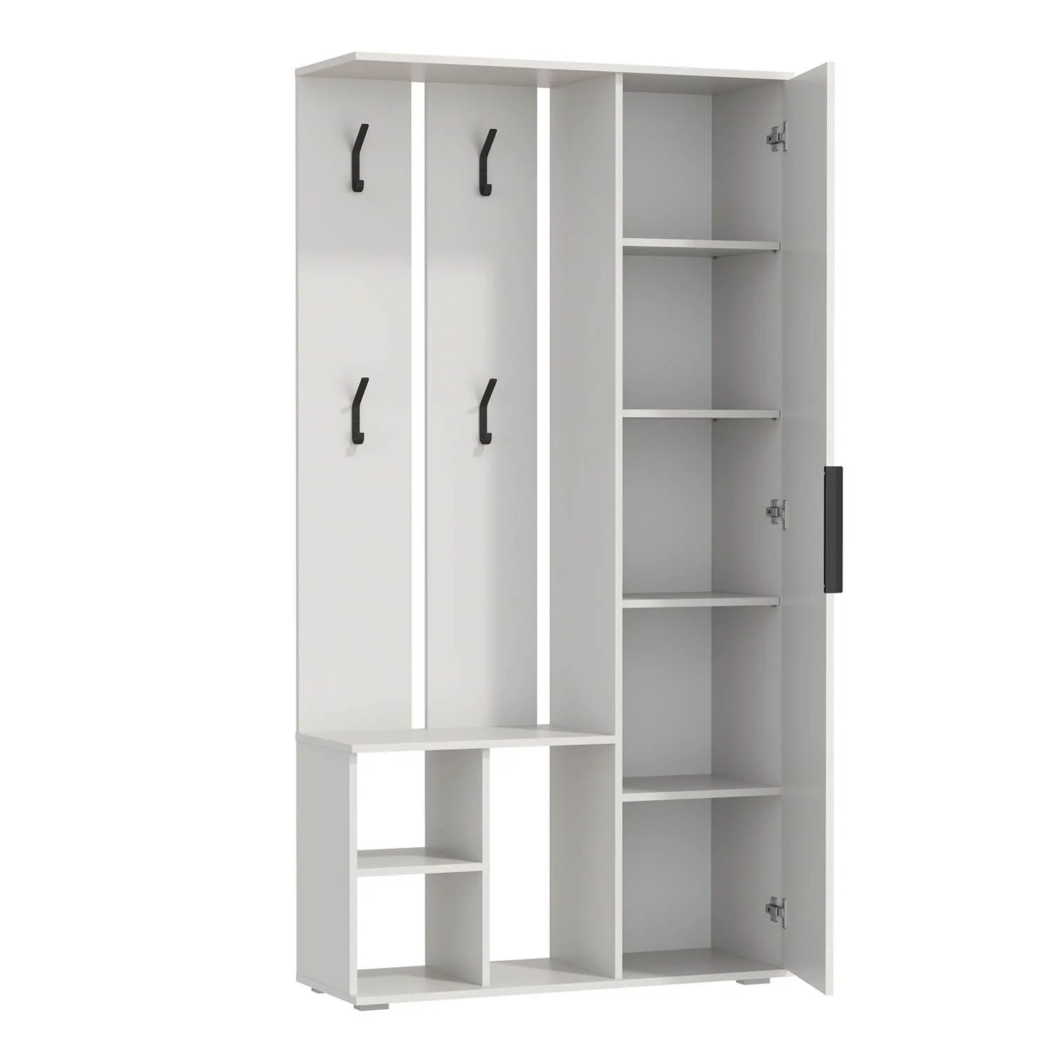 Шкаф комбинированный Кармен-1 Белый