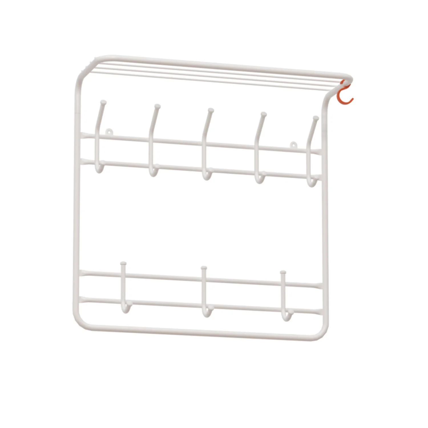 Вешалка 2-х ярусная 60 белый