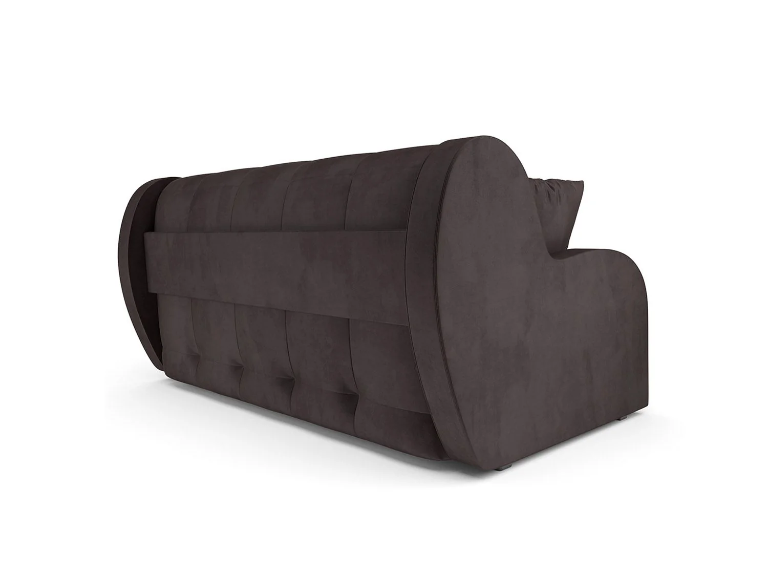 Диван Аккордеон Барон бархат шоколадный Star Velvet 60 Coffee