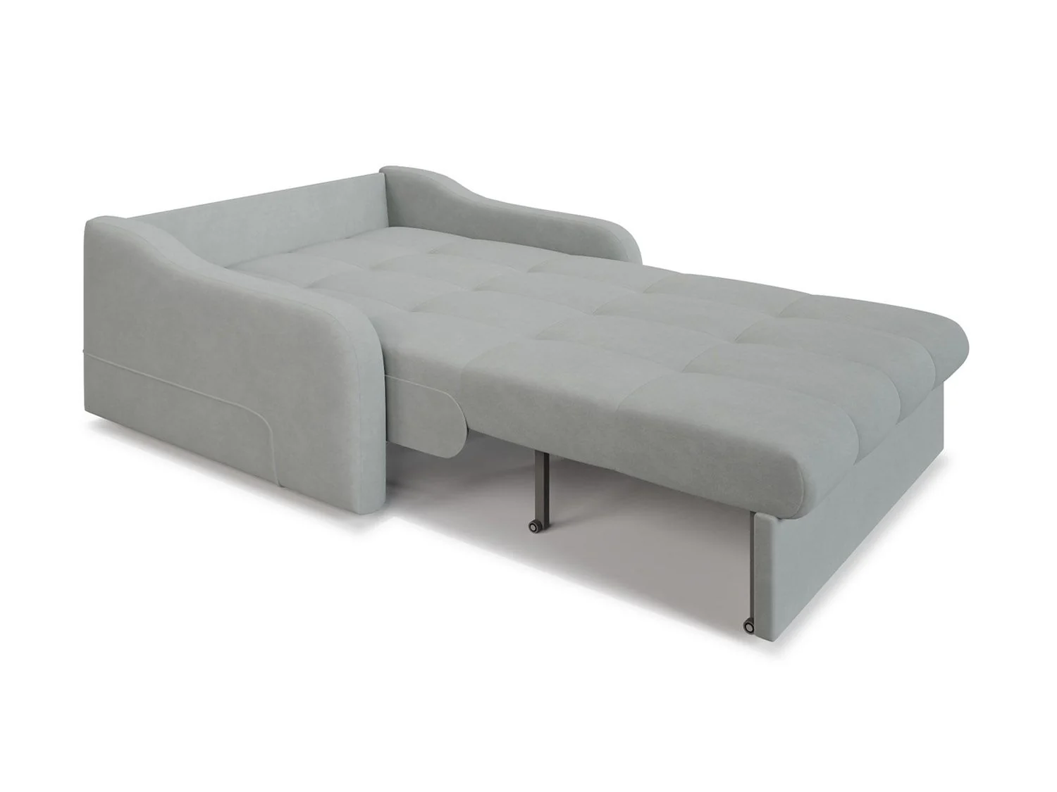 Диван Лидер ППУ 155*200 Vivaldi 06 - светло-серый