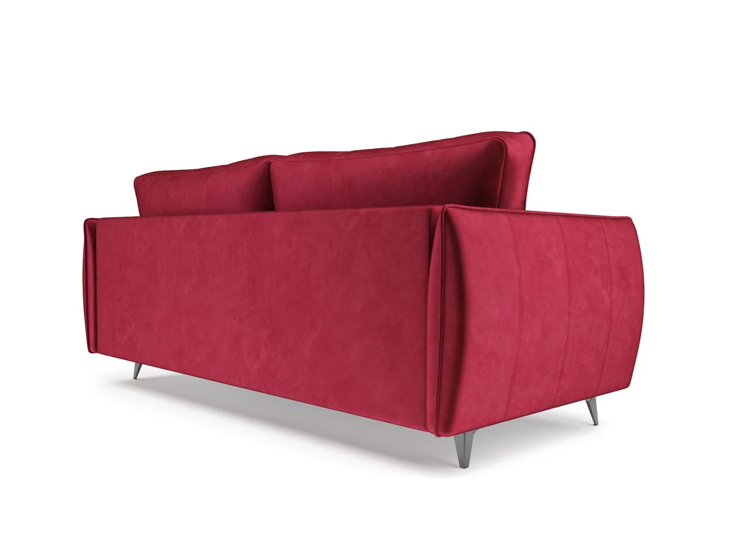 Диван Осло бархат красный/ STAR VELVET 3 DARK RED