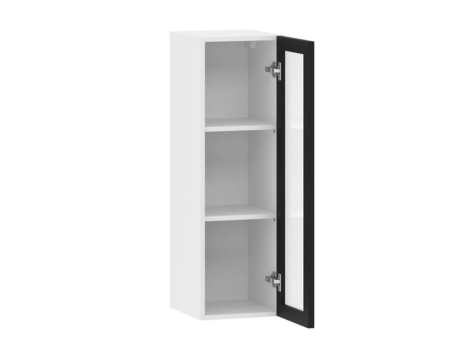 Moru 100.82.300 шкаф наквесной Белый / Черный