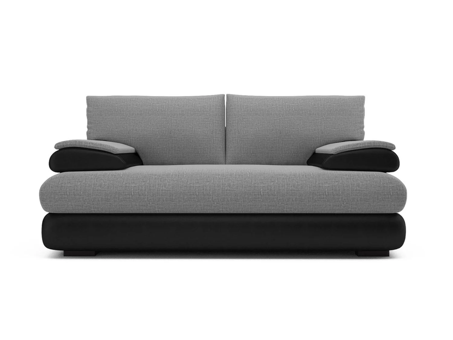 Диван Фиджи рогожка серая