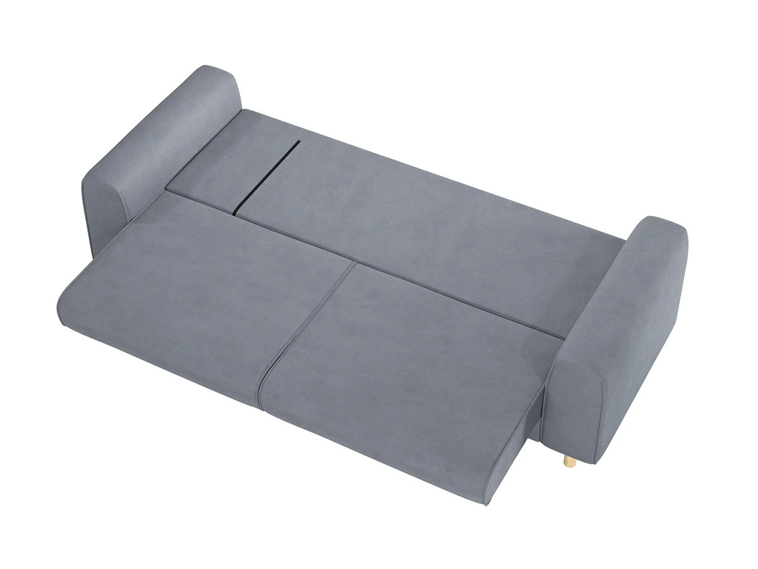 Диван-кровать Шелдон / букле Лайк серый 995