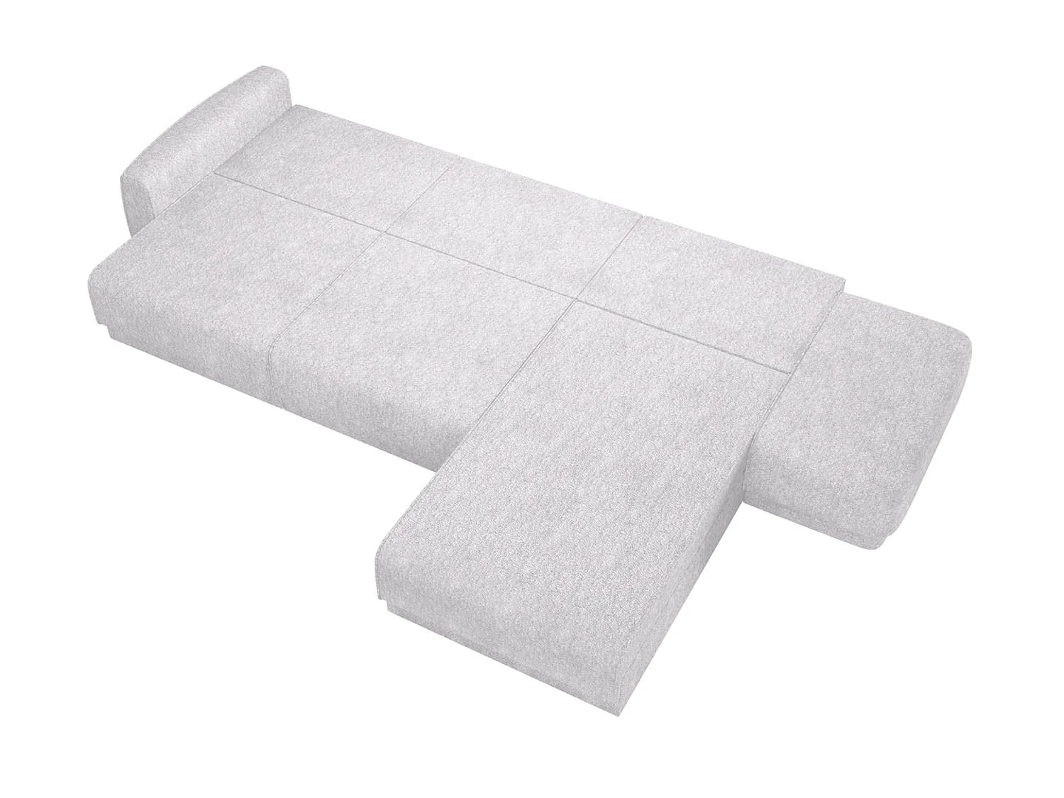 Женева 2SOPF ПРАВЫЙ диван-кровать угловой еврокнижка / Бриллиант