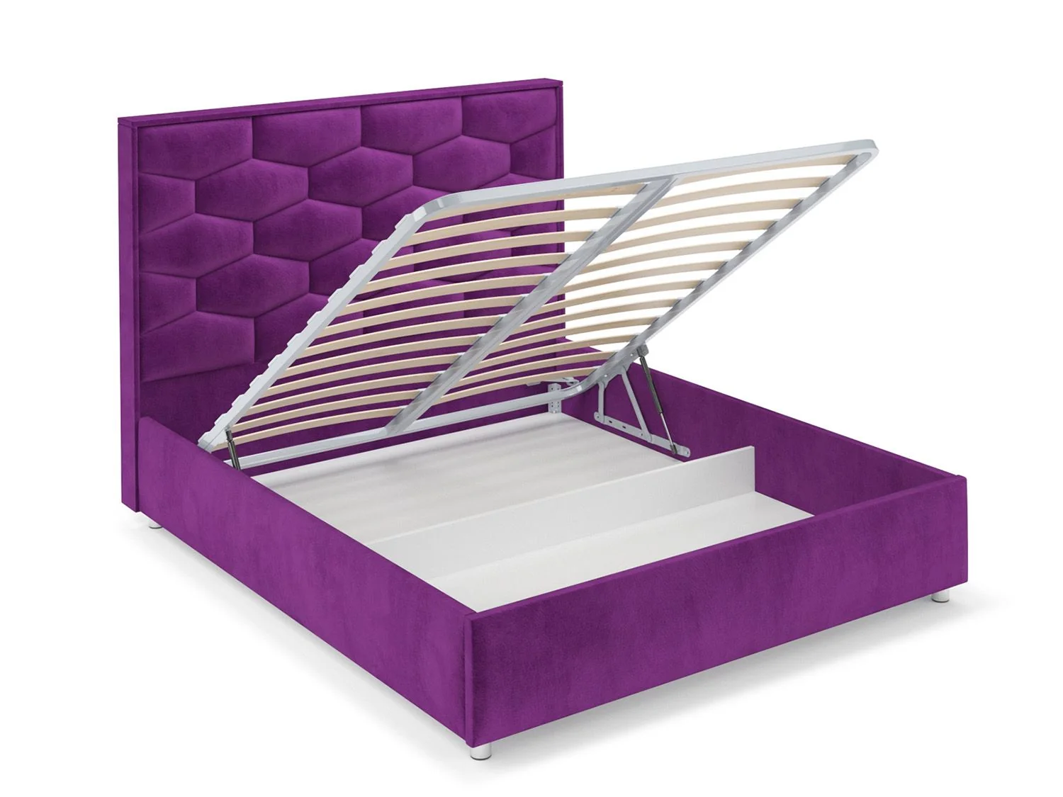 Кровать Рица фиолет 160