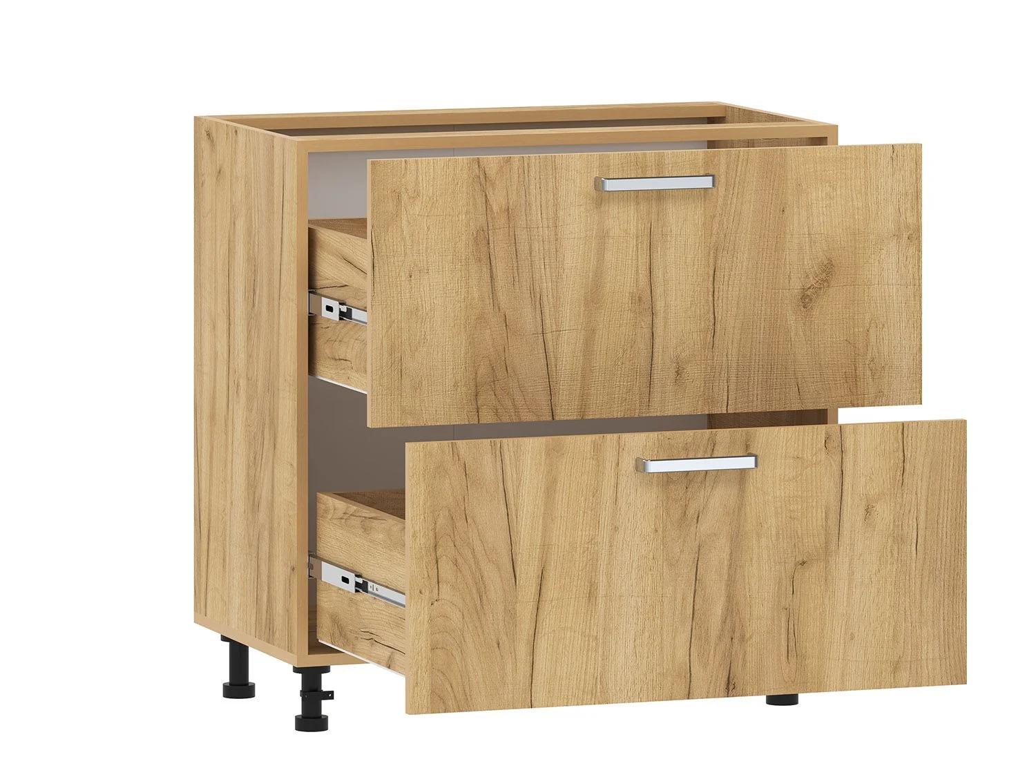 Борги 100.05 тумба кухонная (800) Дуб Крафт золотой / Дуб Крафт золотой