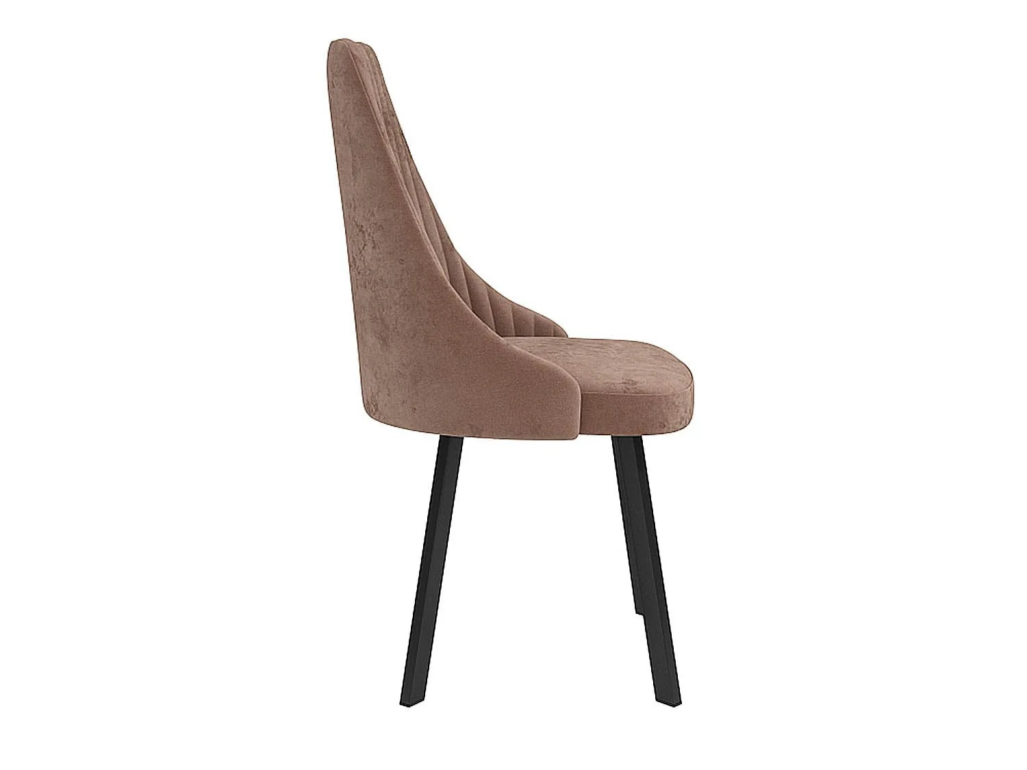 Лион стул велюр тенерифе стоун / черный