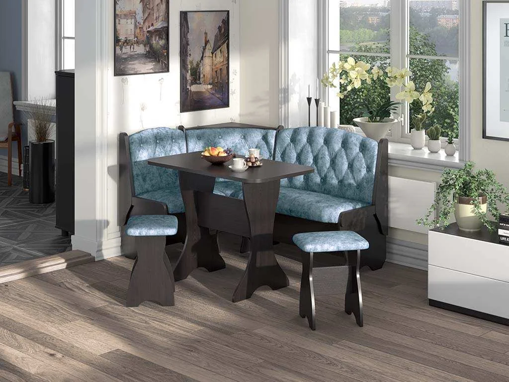 Кухонный набор Орхидея Люкс венге/лагуна