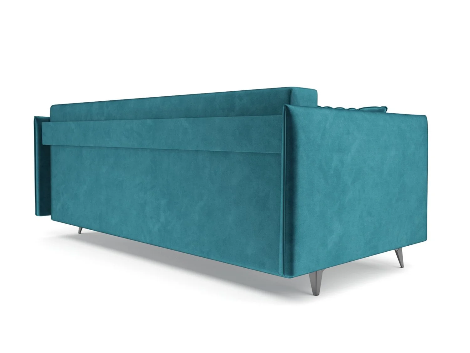 Диван Майами бархат сине-зеленый STAR VELVET 43 BLACK GREEN