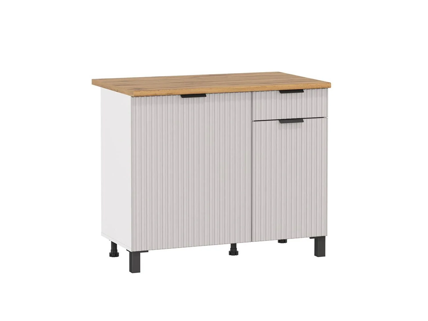 Венера стол 1000 МДФ / Кашемир фрезерованный