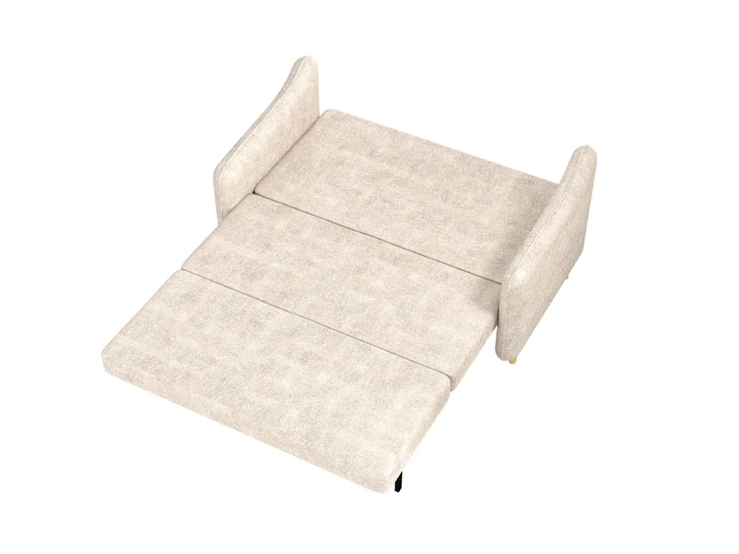 Диван-кровать Селена / велюр барни ваниль