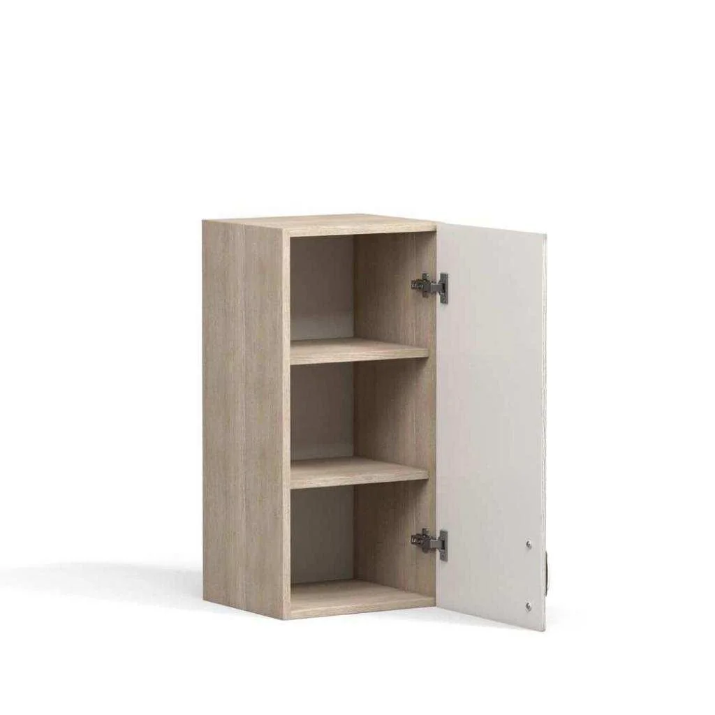 Анжелика шкаф навесной ШКН 350/ясень патина В 720