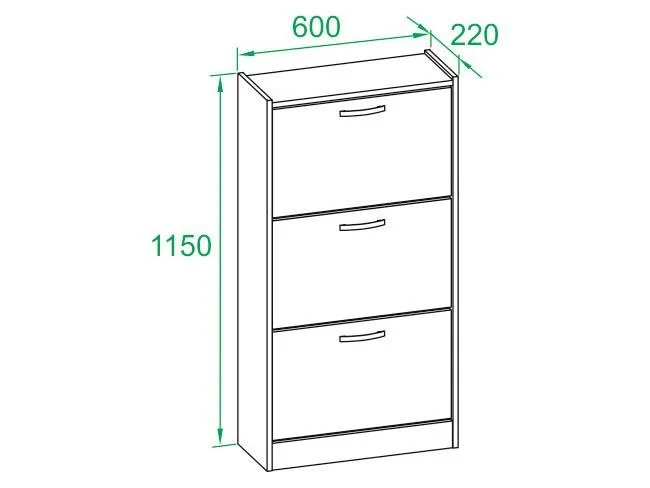 Тумба для обуви ТО-23 Белый