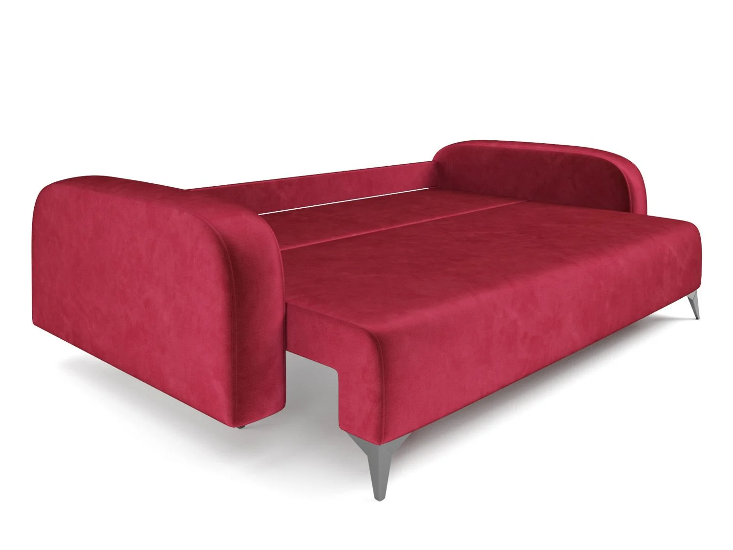 Диван Цюрих бархат красный/ STAR VELVET 3 DARK RED