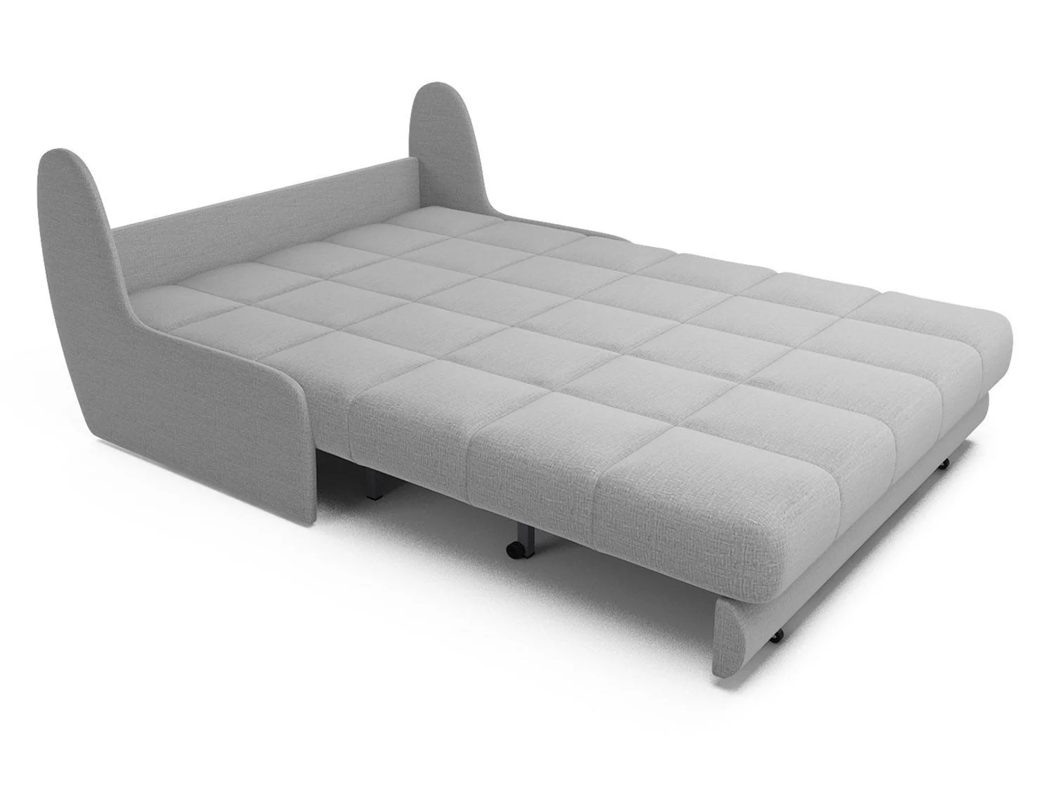 Диван Аккордеон Барон №2 рогожка серая