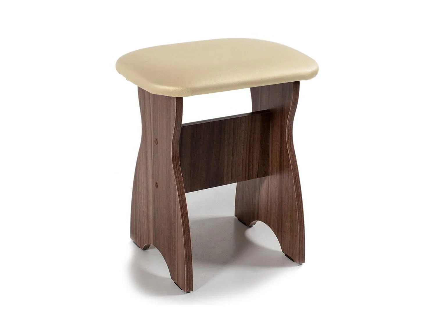 Табурет Тюльпан 2 шт. / Ясень шимо темный / Крем
