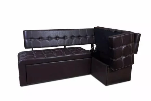 Кухонный диван Прага умбер