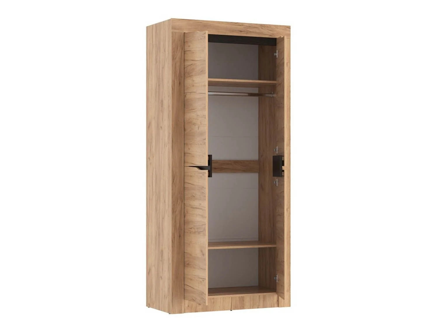 90.03 шкаф для одежды Флорида Дуб золотой / Венге