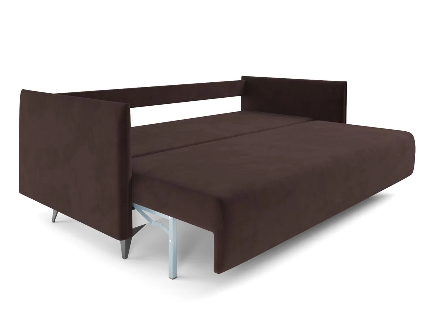 Диван Майами Велюр шоколад HB-178 16