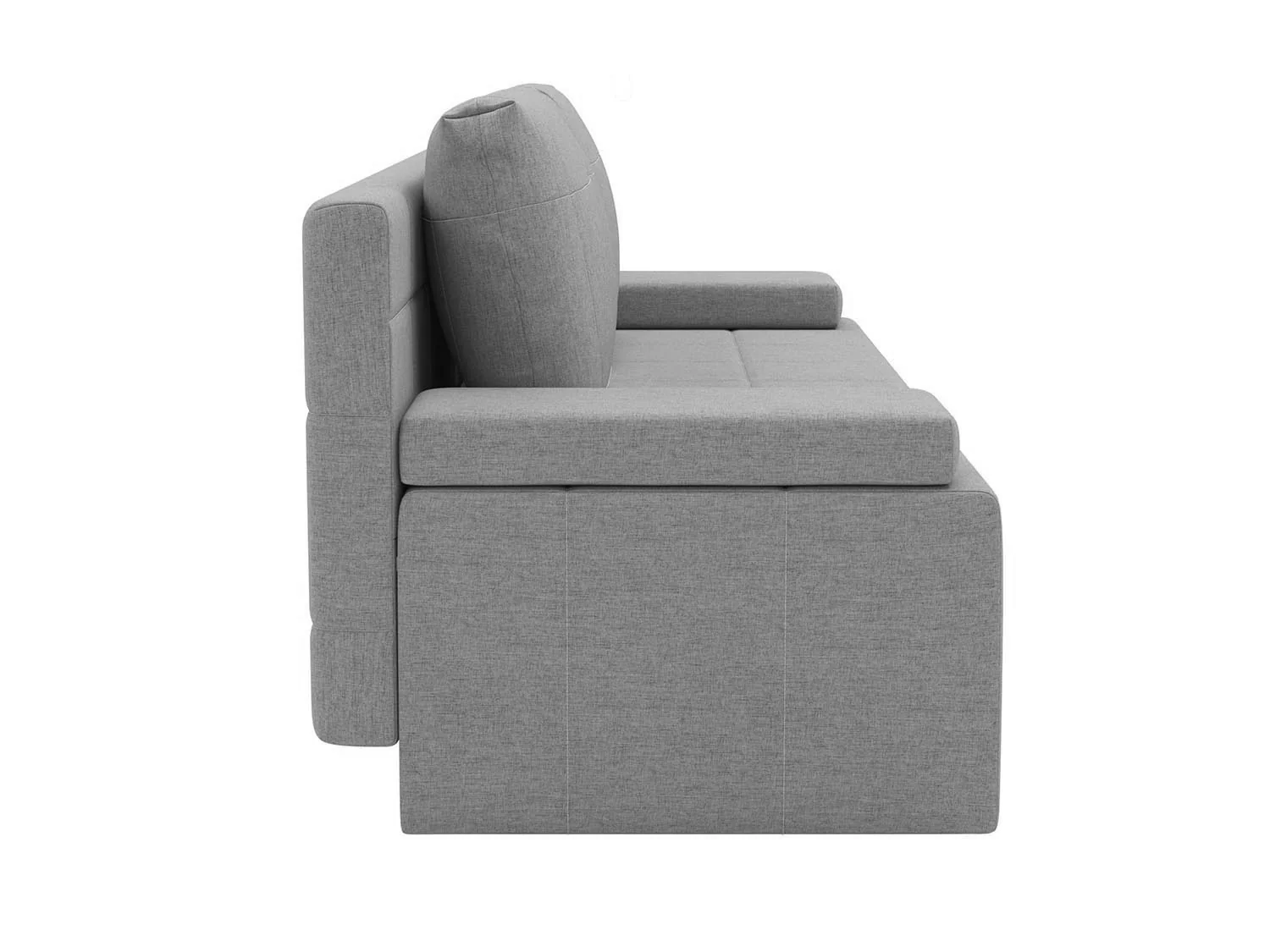 Ричмонд М диван-кровать 3-х мест / рогожка серая