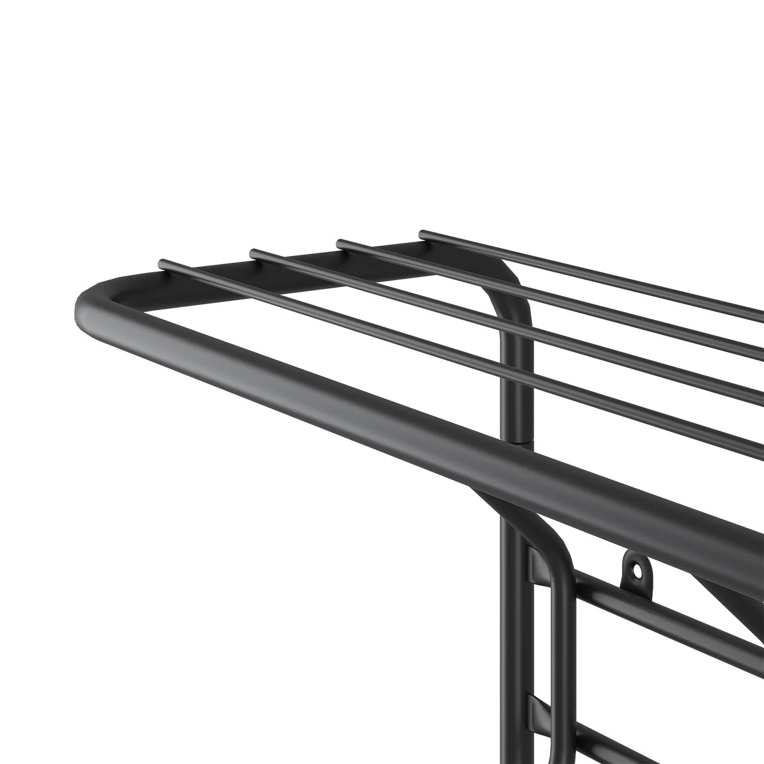 Вешалка с полкой 60 черный