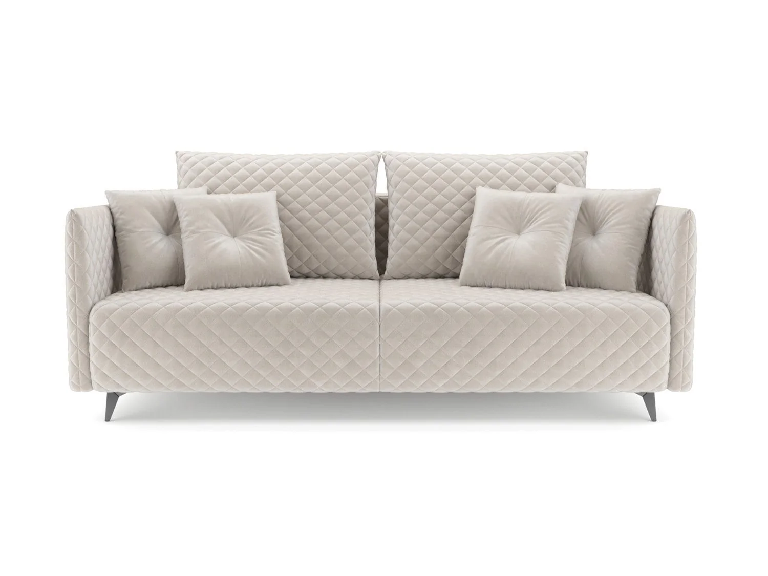 Диван Вашингтон бархат бежевый STAR VELVET 6 LIGHT Beige