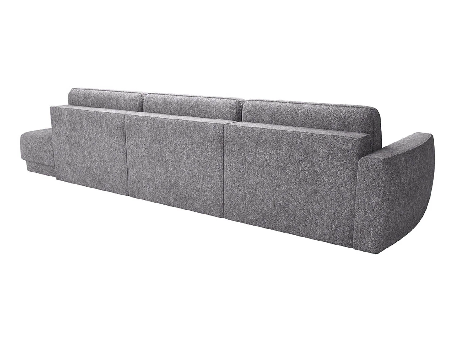 Женева 3SPF ПРАВЫЙ диван-кровать еврокнижка / Сильвер