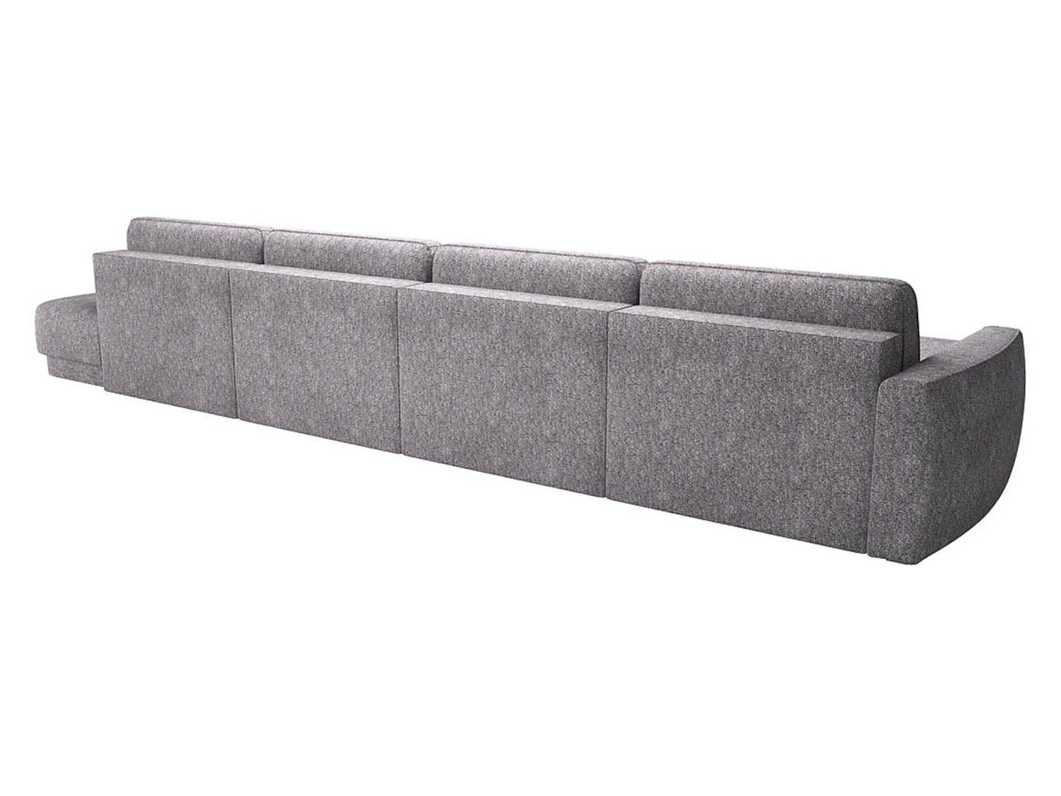 Женева 2S2OPF ПРАВЫЙ диван-кровать угловой еврокнижка / Сильвер