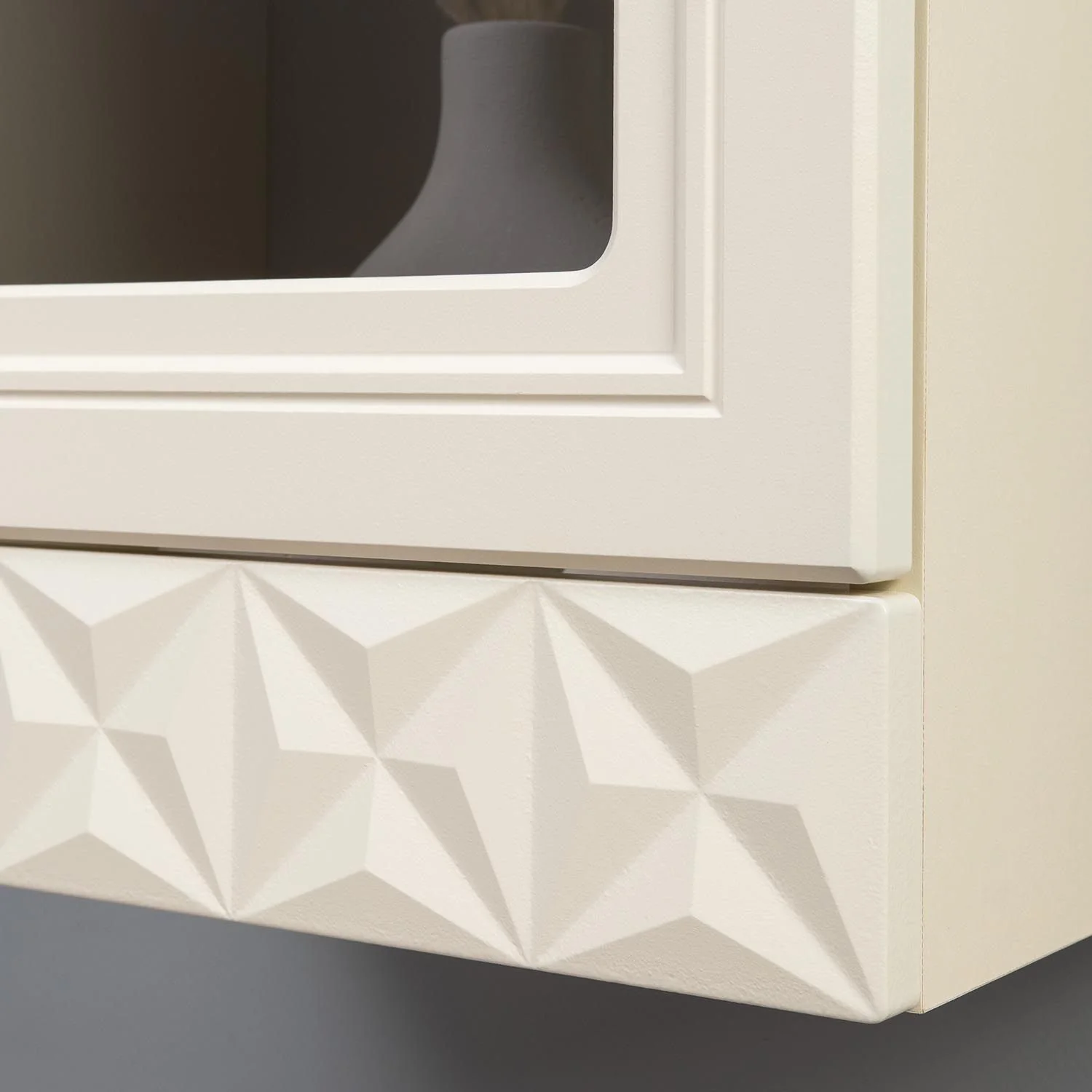 Марион шкаф навесной 16.334 Слоновая кость