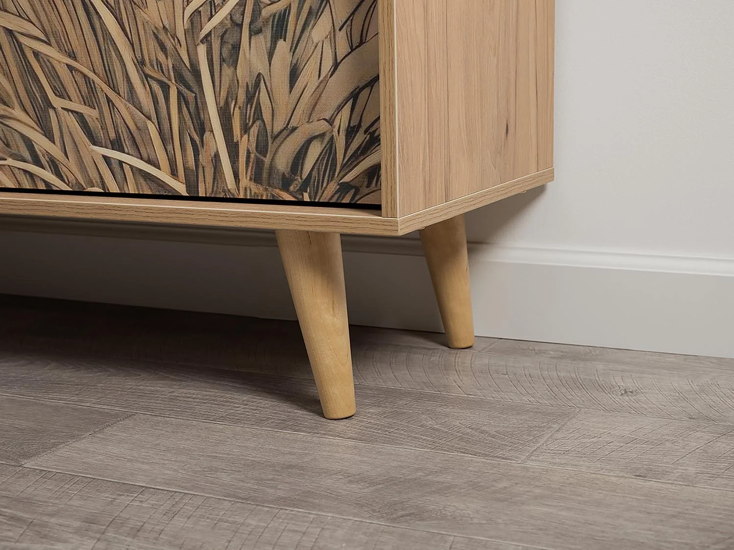 Току комод 16.230.04 Гикори Рокфорд / Белый