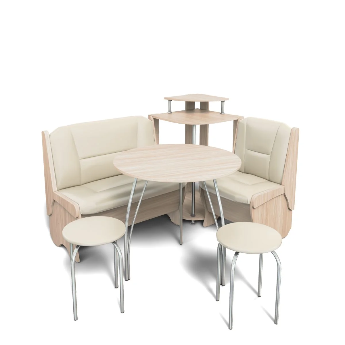 Кухонный набор Лотос ясень светлый/крем