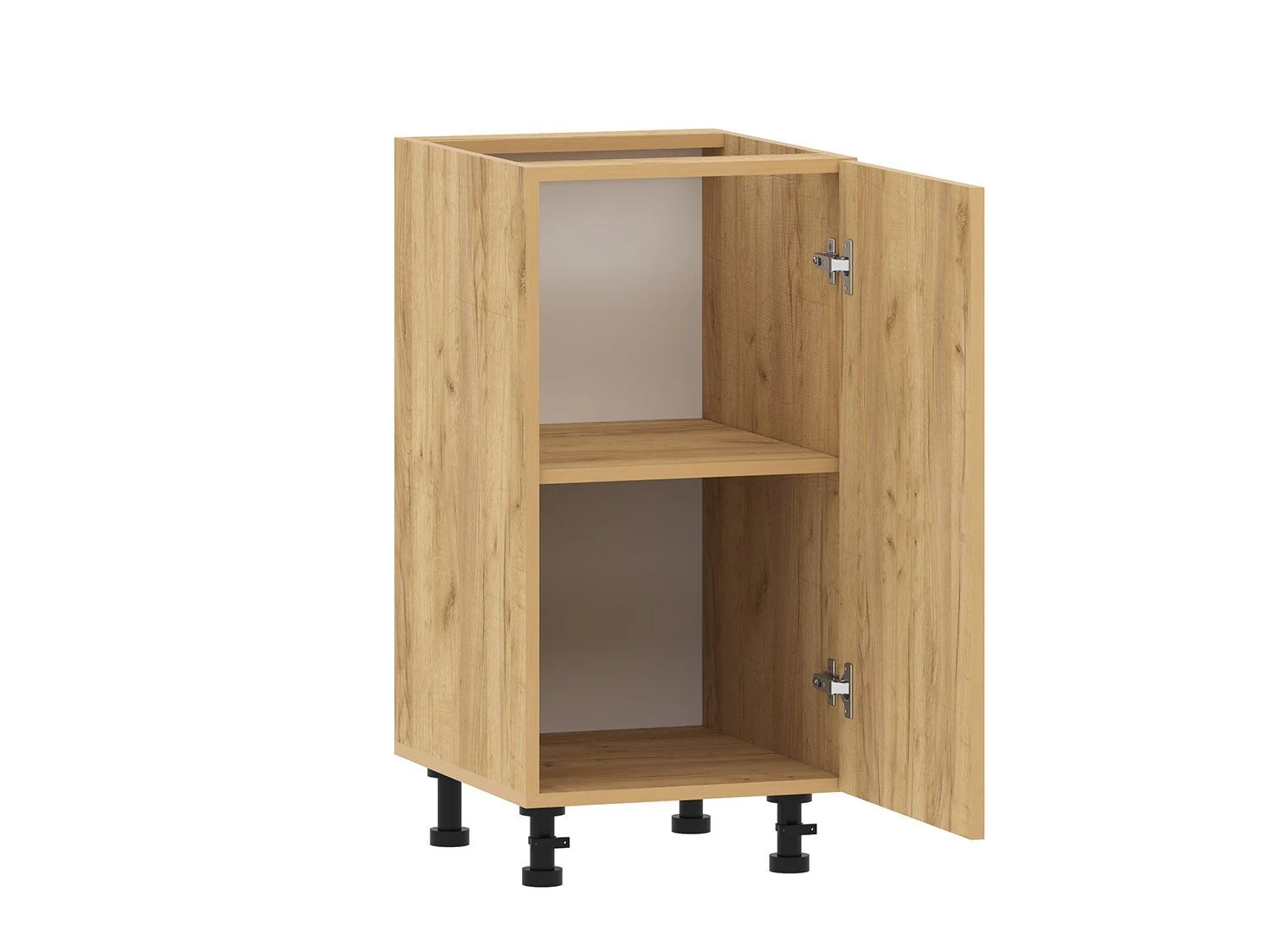 Борги 100.01 тумба кухонная (400) Дуб Крафт золотой / Дуб Крафт золотой