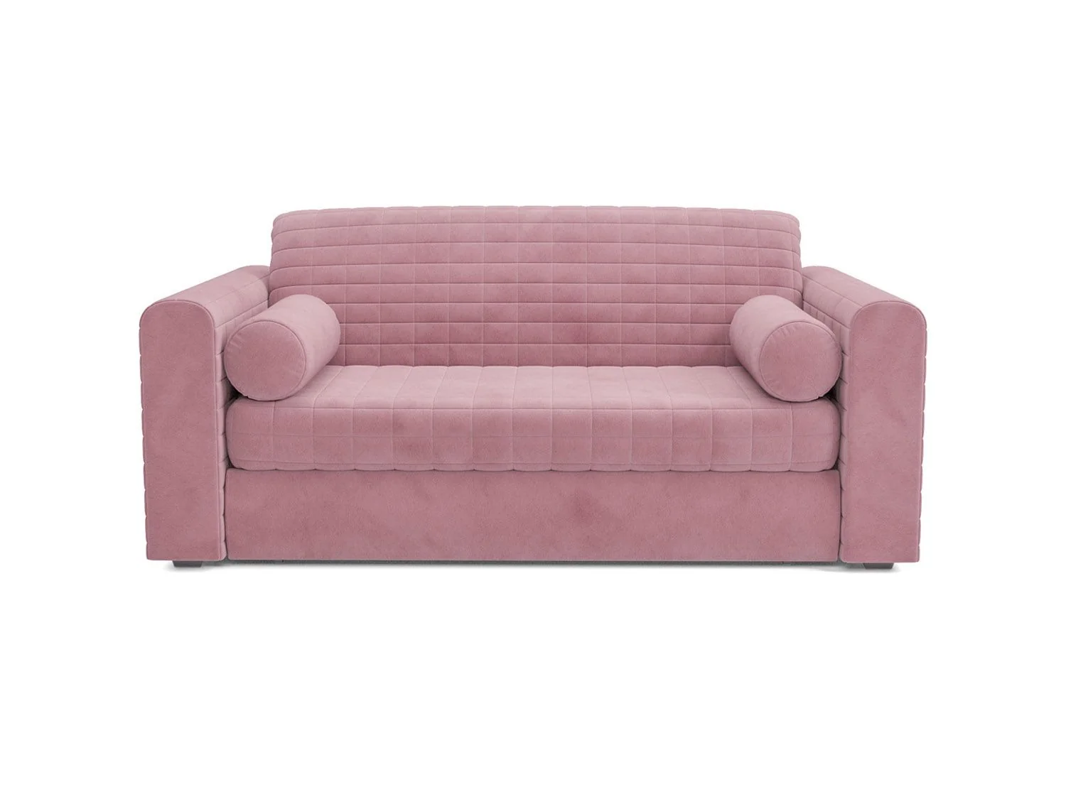 Диван Аккордеон Барон №5 велюр пудра НВ-178 18